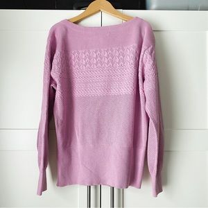 Club Monaco pointelle sweater